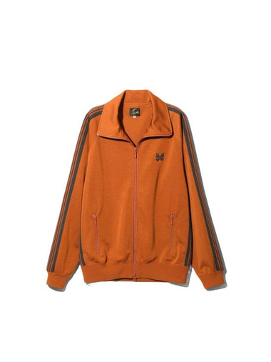 Poly Smooth Track Jacket Orange - NEEDLES - BALAAN 1