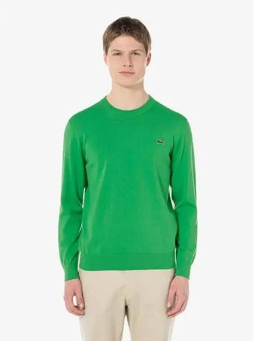 Men s Basic Crew Neck Pullover Knit AH398E 54G IXU Domestic Product GQ2N24020663339 - LACOSTE - BALAAN 1