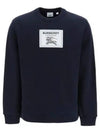 Men's Prorsum Label Cotton Sweatshirt Navy - BURBERRY - BALAAN 2