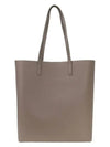 North South Shopping Tote Bag Grey - SAINT LAURENT - BALAAN 4