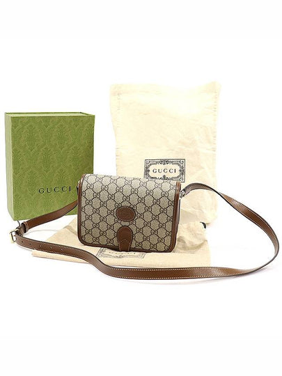 671620 GG Supreme Canvas Interlocking G Soho Mini Shoulder Bag - GUCCI - BALAAN 2