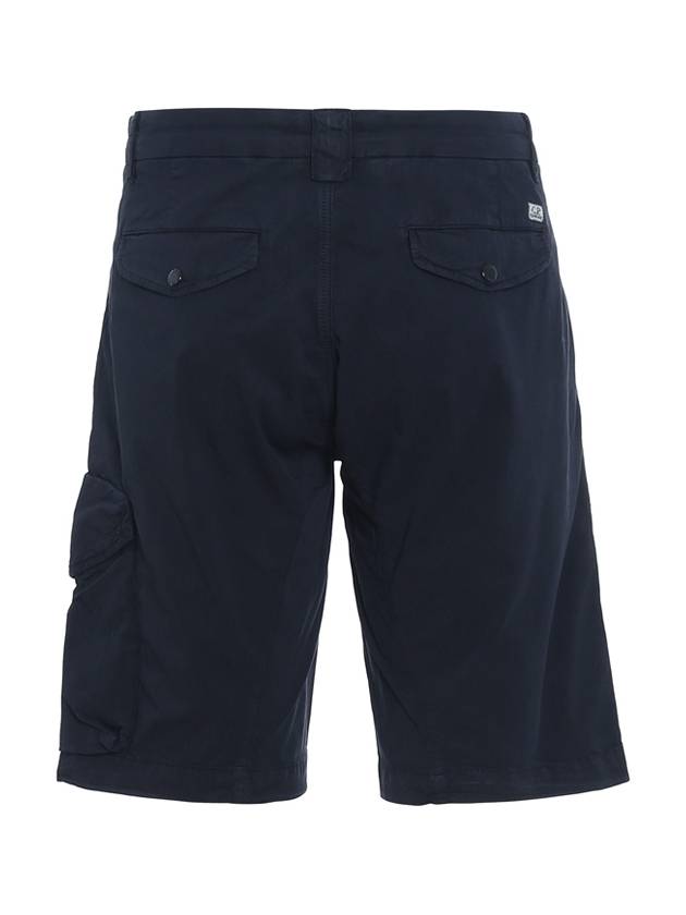 Lens Cargo Shorts Navy - CP COMPANY - BALAAN 3