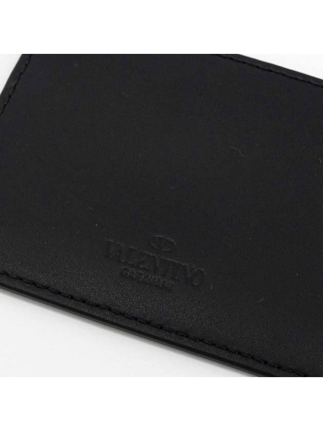 VLTN Logo Card Wallet Black - VALENTINO - BALAAN 9