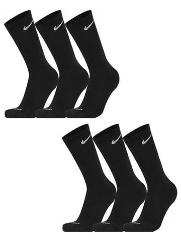 Sports Socks Everyday Plus Cushion Crew 6 Pack SX6897 010 Domestic Product GQN124073048678 - NIKE - BALAAN 1