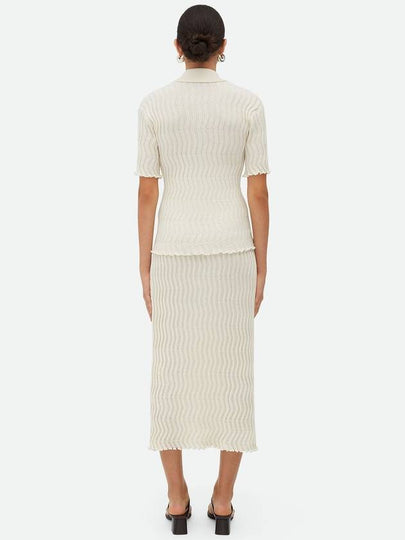 Bottega Veneta Skirts White - BOTTEGA VENETA - BALAAN 2