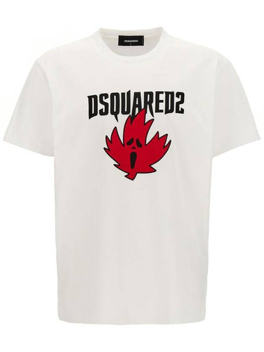 DSQUARED2 Logo Print T-Shirt - DSQUARED2 - BALAAN 1