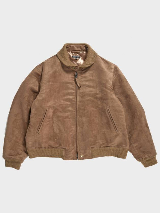 Suede Zip-up Jacket Brown - ENGINEERED GARMENTS - BALAAN 2