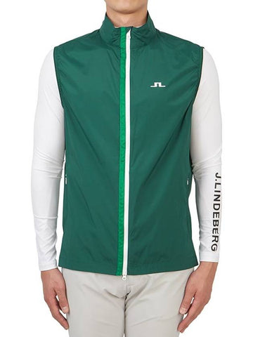 Ash Light Packable Vest Rain Forest - J.LINDEBERG - BALAAN 1