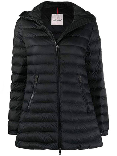 Ments Lightweight Hooded Padding Black - MONCLER - BALAAN 1