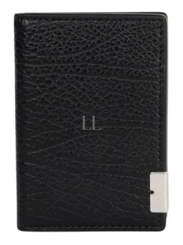 B-Cut Logo Leather Card Wallet Black - BURBERRY - BALAAN 2