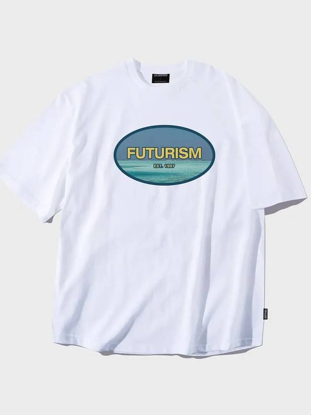 EL Futurism Overfit Short Sleeve Tee White - ELIMENO - BALAAN 1