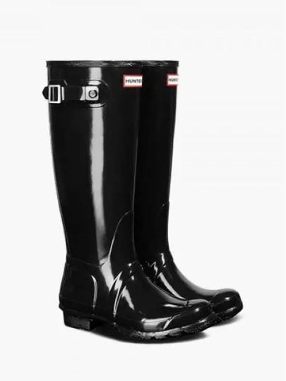 Original Tall Gloss Rain Boots Black - HUNTER - BALAAN 2