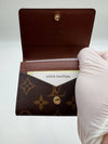 Enveloppe Carte De Visite Monogram Card Wallet Brown - LOUIS VUITTON - BALAAN 10