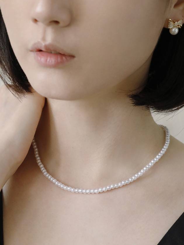 Nuclear Pearl Necklace White - SOSOO - BALAAN 6