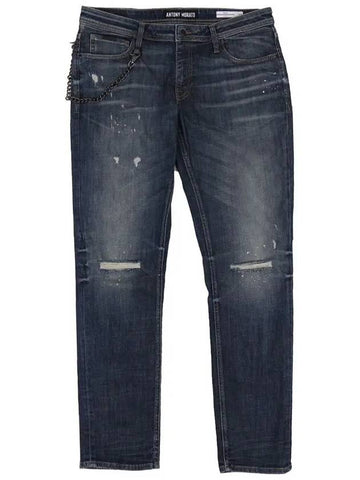 Tapered fit chain jeans JN108 - IKALOOOK - BALAAN 1