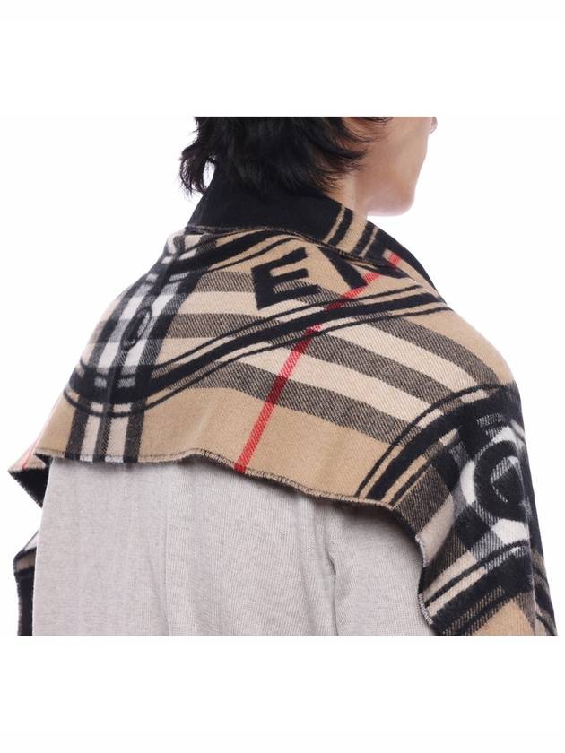 Montage Print Cashmere Scarf Beige - BURBERRY - BALAAN 4