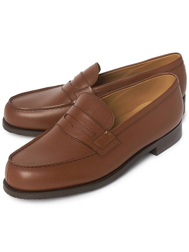 Leather Loafers Brown - J.M. WESTON - BALAAN 2