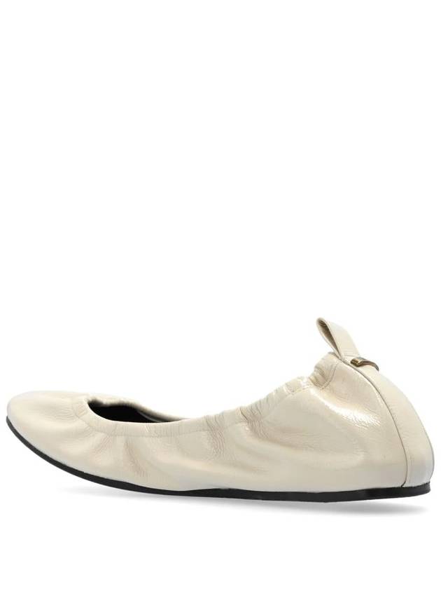 Isabel Marant Belna Leather Ballerina Shoes - ISABEL MARANT - BALAAN 4