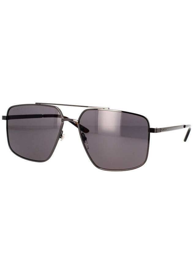 Eyewear Boeing Metal Sunglasses Grey - GUCCI - BALAAN 3