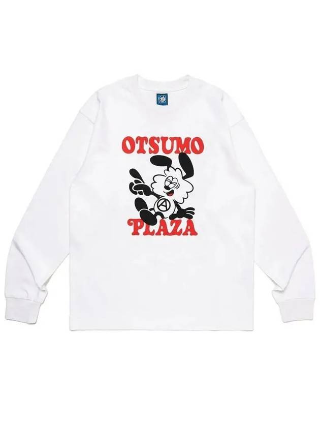 x Verdi Otsumo Plaza Long Sleeve T Shirt White XX26CS025 - HUMAN MADE - BALAAN 2