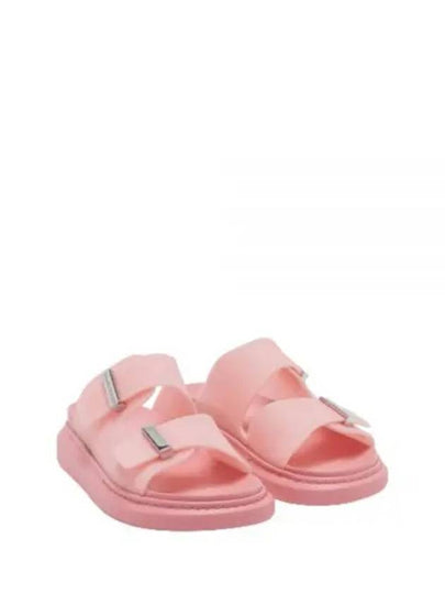 Logo Slippers Pink - ALEXANDER MCQUEEN - BALAAN 2