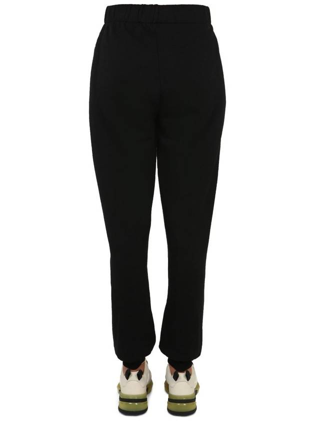 Women's Cotton Zipper Track Pants Black - GIVENCHY - BALAAN 5