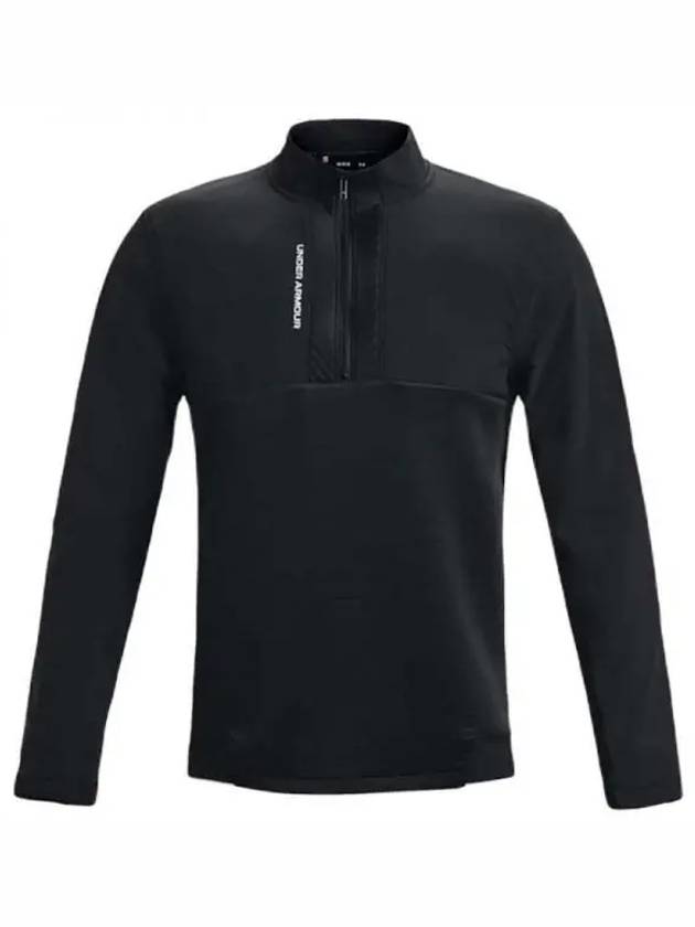 Men's Golf Storm Daytona Half Zip Jacket Black - UNDER ARMOUR - BALAAN 2