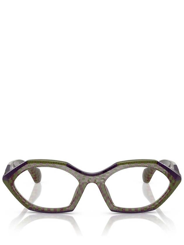 Alain Mikli A03530 Point Olive / Damier Bord / Purple - ALAIN MIKLI PARIS - BALAAN 1