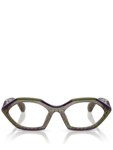 Alain Mikli A03530 Point Olive / Damier Bord / Purple - ALAIN MIKLI PARIS - BALAAN 1