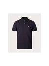 Stretch Piquet Regular Polo Shirt Black - CP COMPANY - BALAAN 2