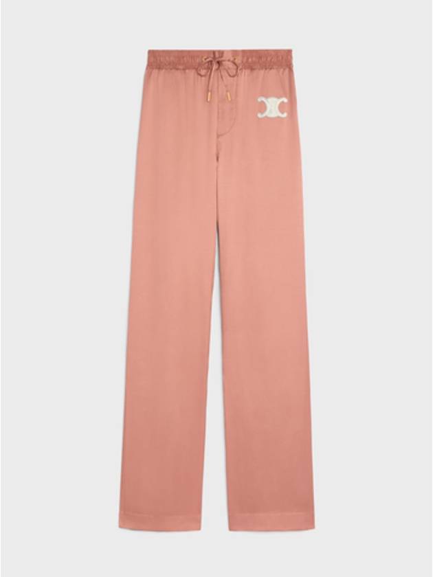 Triomphe Patch Athletic Track Pants Pink - CELINE - BALAAN 2