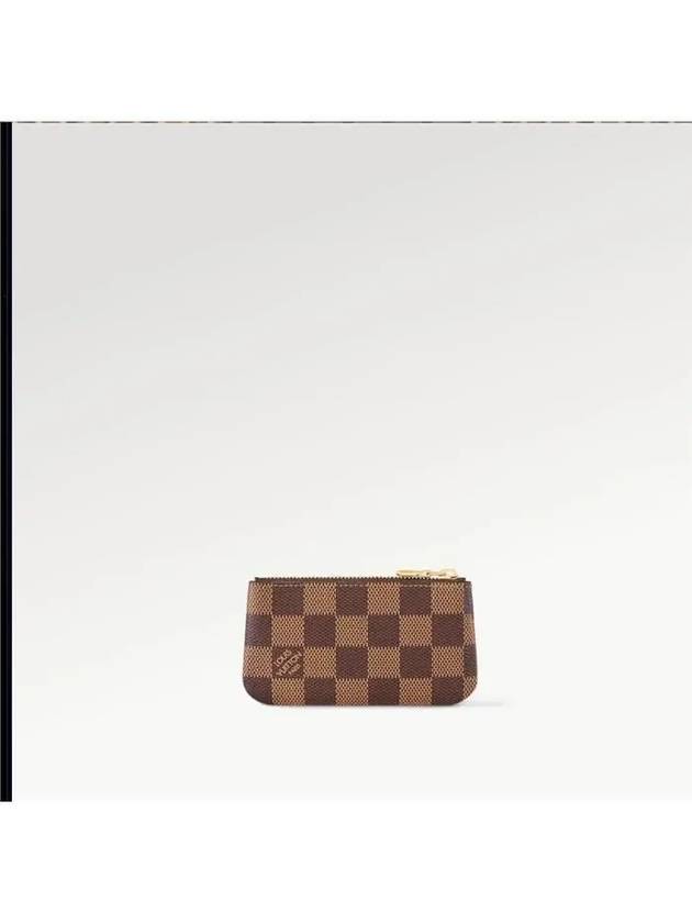 Damier Key Pouch Brown - LOUIS VUITTON - BALAAN 7