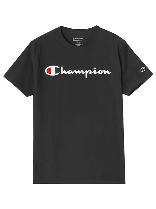 GT23H Y07718 G61 Classic Script Graphic Logo Men s Short Sleeve T Shirt - CHAMPION - BALAAN 1