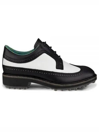 Men's Leather Classic Hybrid Spikeless Black White - ECCO - BALAAN 2