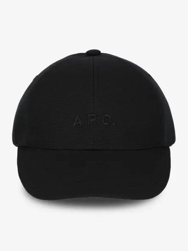 Charlie Logo Ball Cap Black - A.P.C. - BALAAN 2