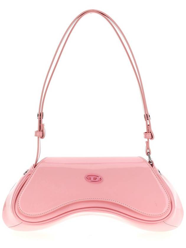 Glossy PU Play Cross Bag Pink - DIESEL - BALAAN 2