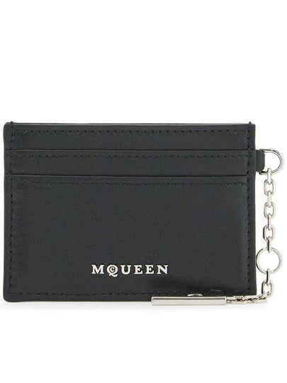 Sling Logo Plaque Card Holder Black - ALEXANDER MCQUEEN - BALAAN 2