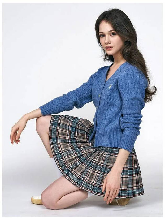 Signature Tartan Check Skirt Women s Golf NUFFFSK103BE - LENUCU - BALAAN 1