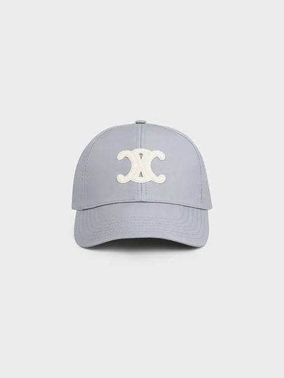 Triomphe Cotton Ball Cap Pearl Grey - CELINE - BALAAN 2