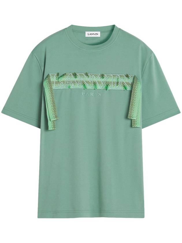 Lanvin T-Shirt Lacet Curb Clothing - LANVIN - BALAAN 1