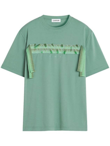 Lanvin T-Shirt Lacet Curb Clothing - LANVIN - BALAAN 1