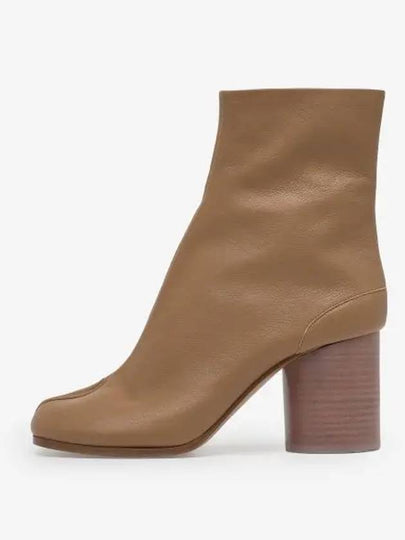 Tabi Ankle Leather Middle Boots Brown - MAISON MARGIELA - BALAAN 2