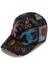 NINE BB Tweed Crafty Ball Cap Black - BLACKBLOND - BALAAN 3