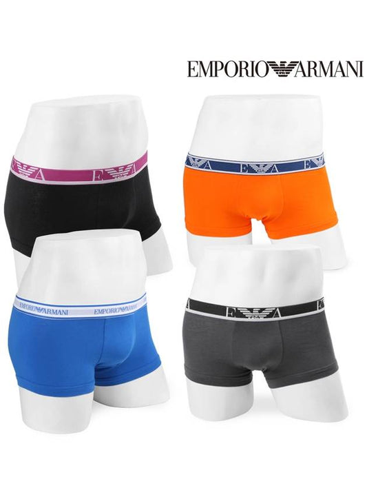 Cotton Stretch Men's Boxer Briefs Drawn 357 Choose 1 - EMPORIO ARMANI - BALAAN 1