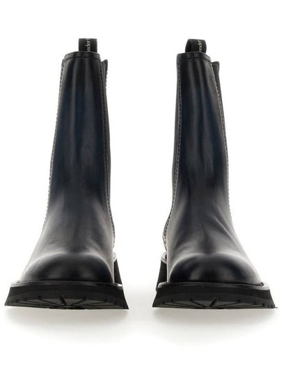 Alexander McQueen Leather Boot - ALEXANDER MCQUEEN - BALAAN 2