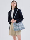 FLORAL ECO CROSS BAG NAVY - MACNI - BALAAN 2