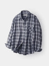 Forest Memory Check Shirt Charcoal - INDUST - BALAAN 1