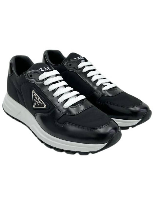 low top sneakers black - PRADA - BALAAN 2