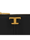 T Timeless Half Wallet Black - TOD'S - BALAAN 8