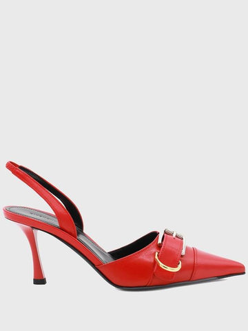 Givenchy Red Leather Pumps - GIVENCHY - BALAAN 1